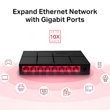 Mercusys MS-108G 8-Port Gigabit Switch
