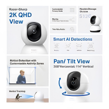 Tapo C220 4MP Indoor Pan-Tilt Camera