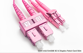 OM4 10G Fiber Patch Cord SC/LC Duplex 25M