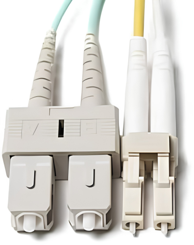 OM3 10G Fiber Patch Cord SC-LC , SC-FC ,LC-LC , SC-ST Duplex 40M