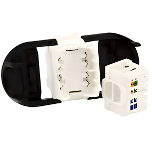CORNING CAT6 OUTLET JACK  TOOLESS